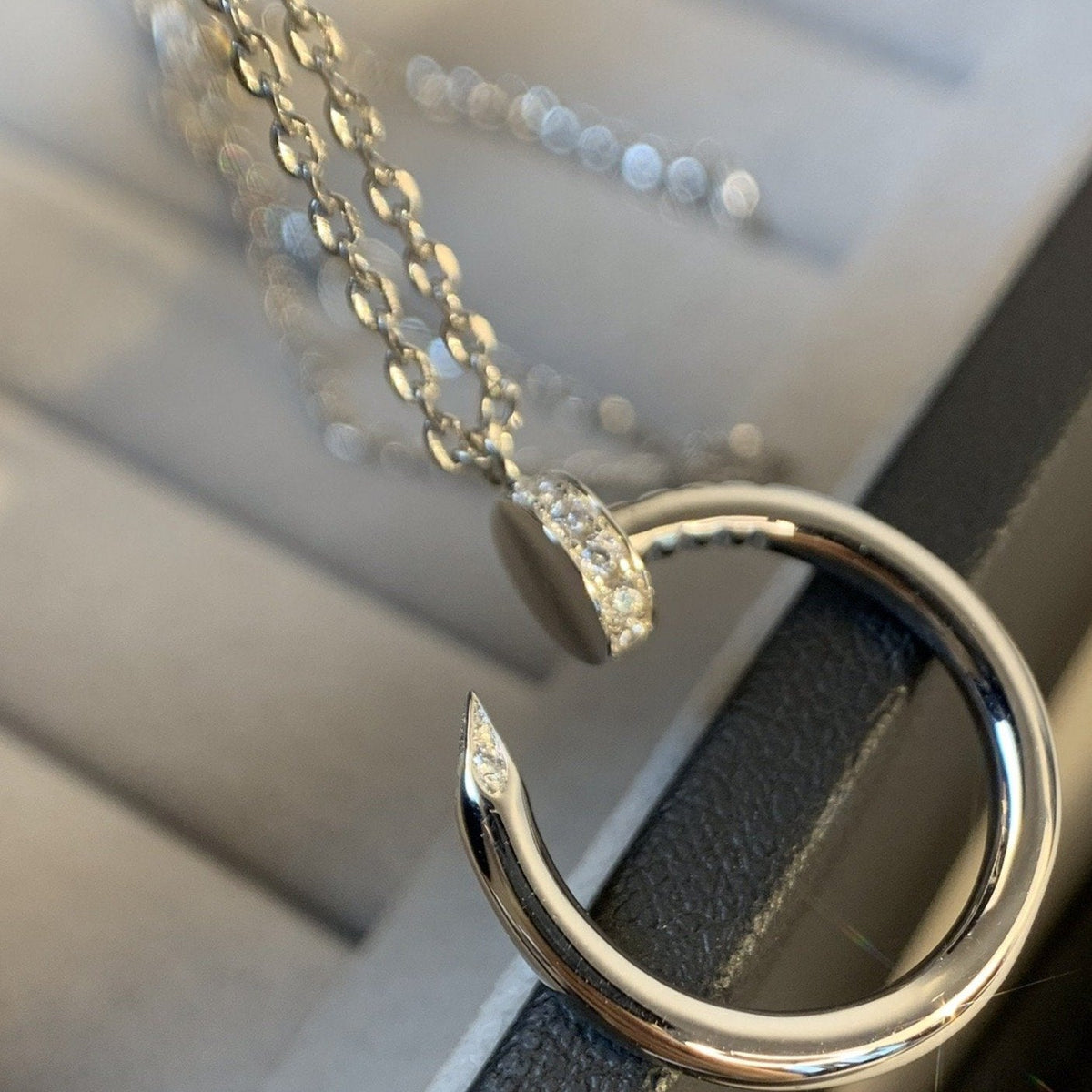 ¡®AuraJewelry¡¯JUSTE NECKLACE SILVER