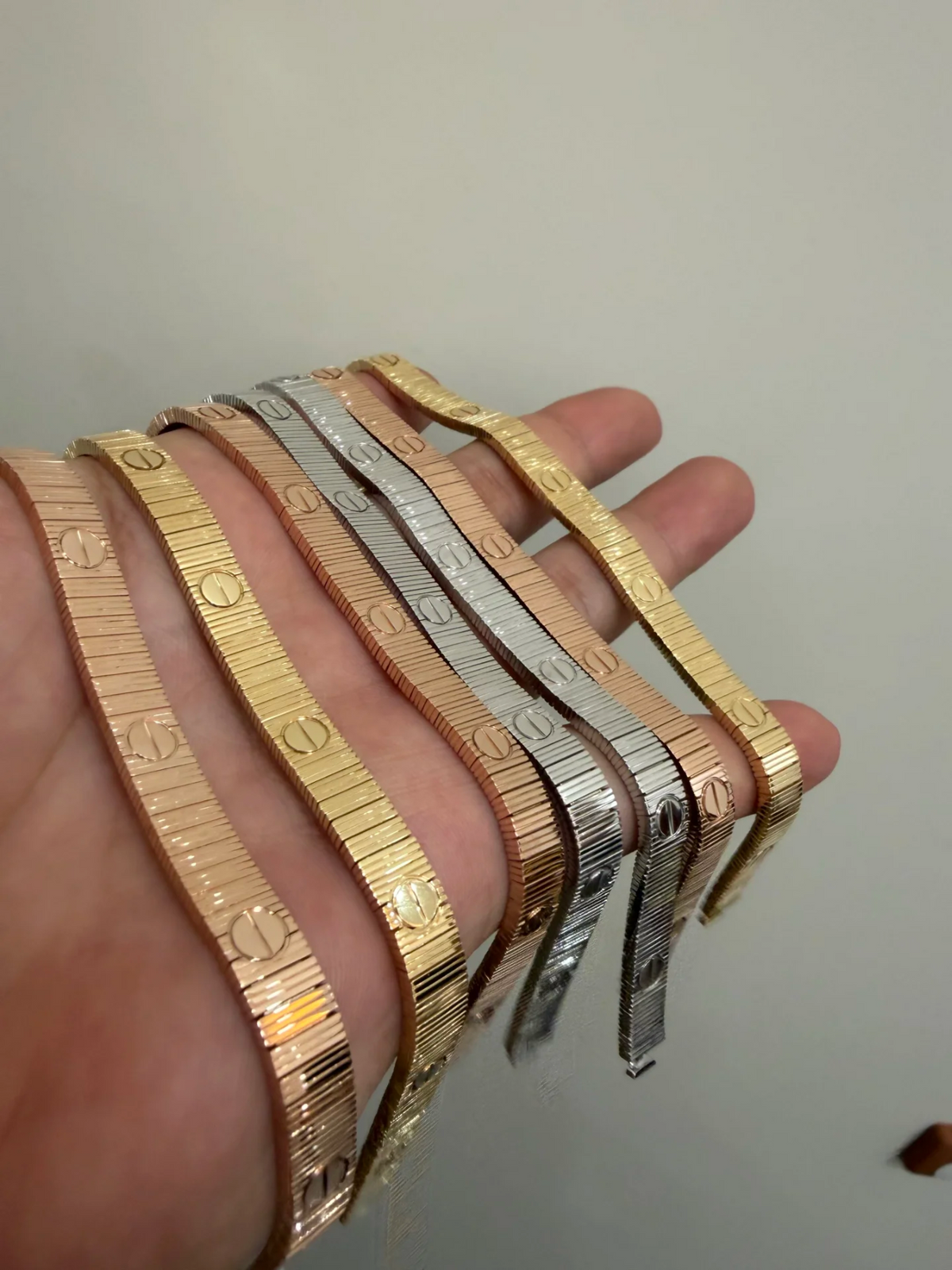 ¡®AuraJewelry¡¯NEW MODEL LOVE BRACELET 7 MM