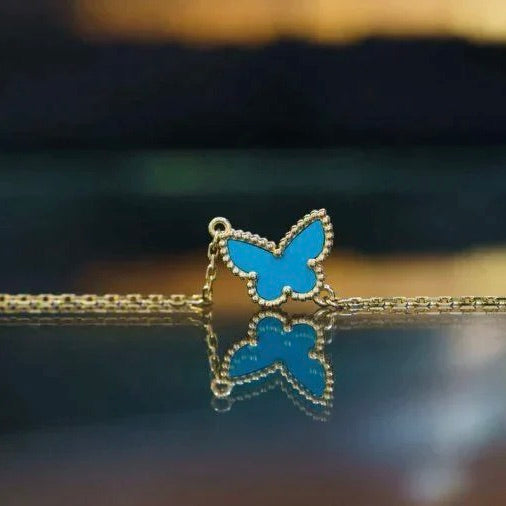 ¡®AuraJewelry¡¯BUTTERFLY TURQUOISE BUTTERFLY BRACELET