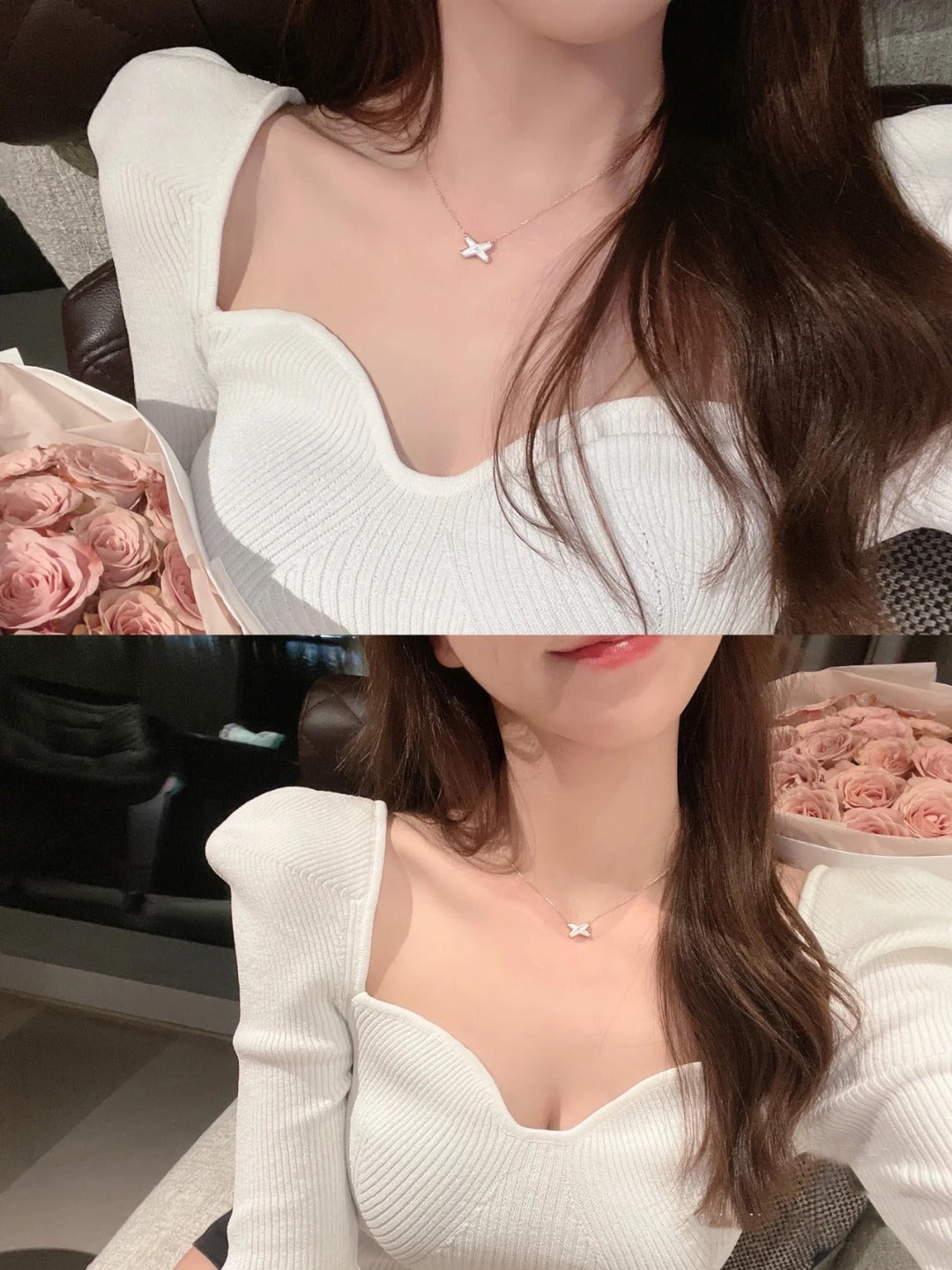 ¡®AuraJewelry¡¯JEUX DE NECKLACE 1 DIAMOND