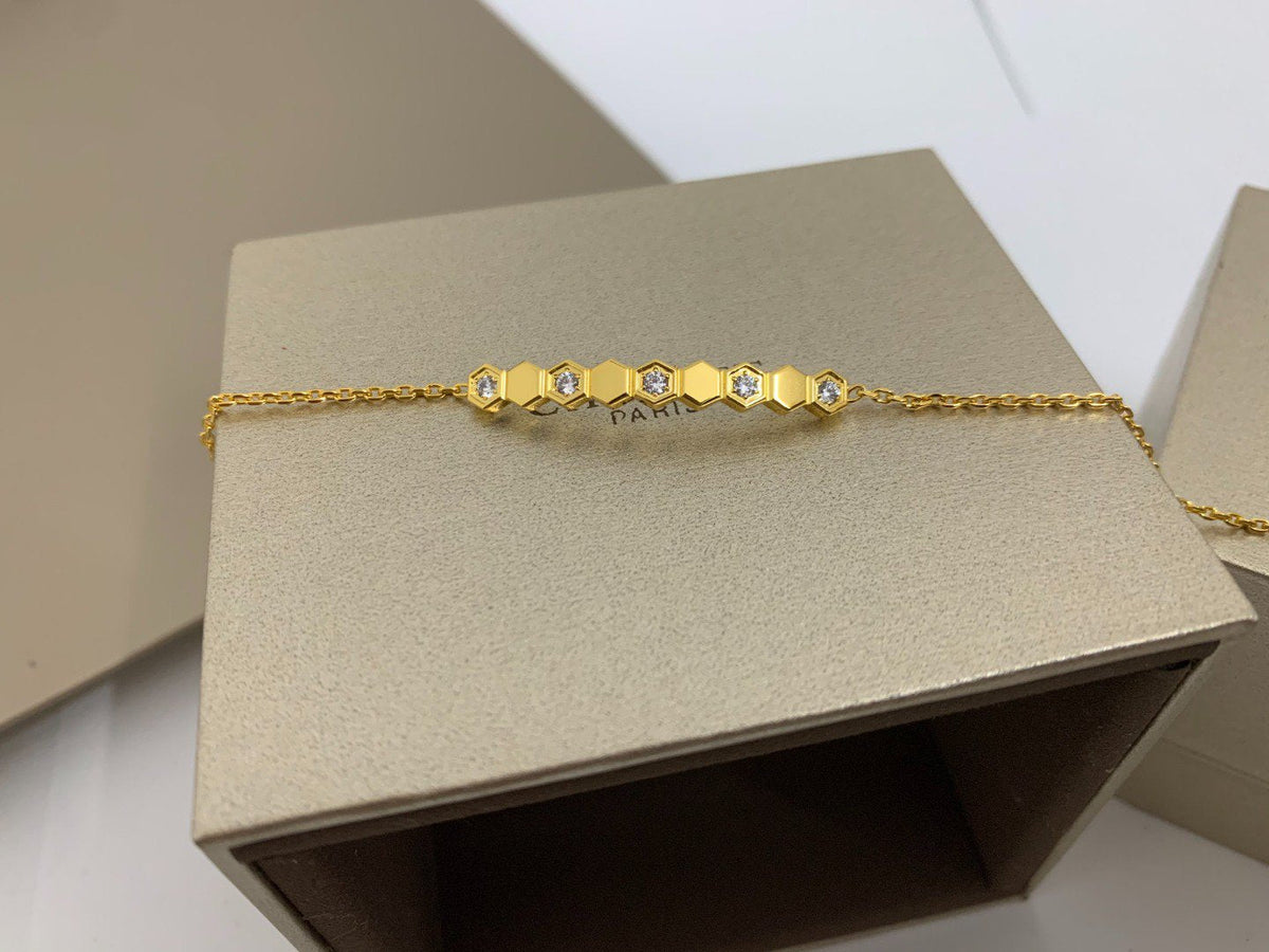 ¡®AuraJewelry¡¯BEE LOVE BRACELET DIAMOND