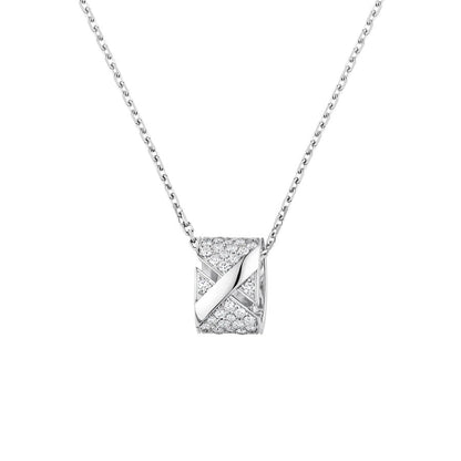 ¡®AuraJewelry¡¯LIENS EVIDENCE DIAMOND PAVED NECKLACE