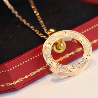 ¡®AuraJewelry¡¯LOVE NECKLACE ADJUSTABLE ROSE GOLD