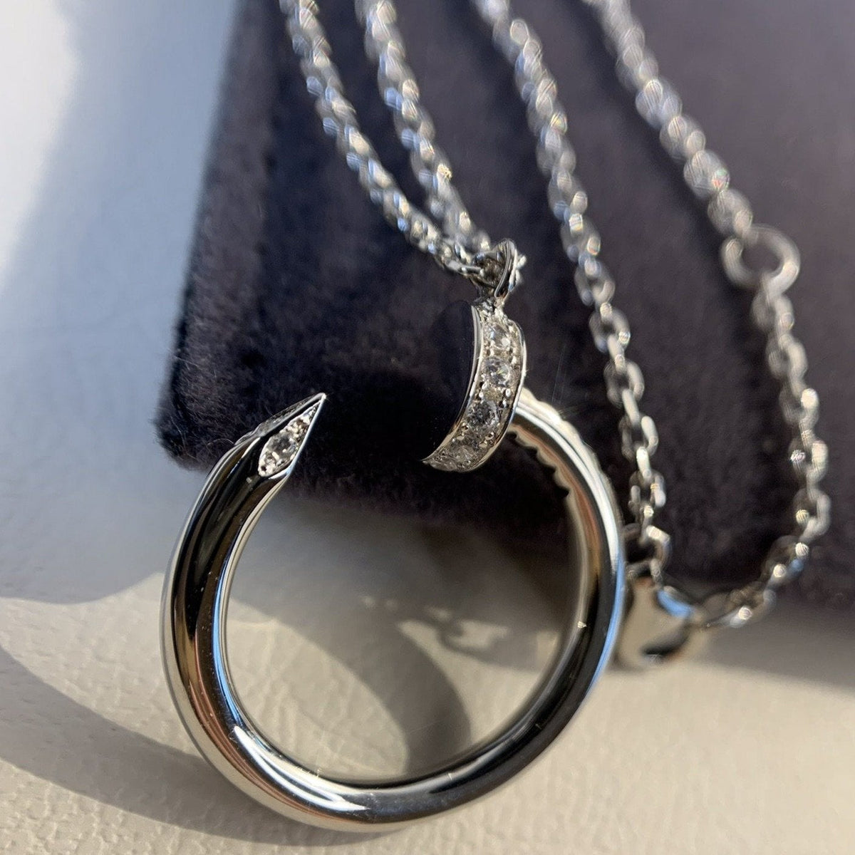 ¡®AuraJewelry¡¯JUSTE NECKLACE SILVER