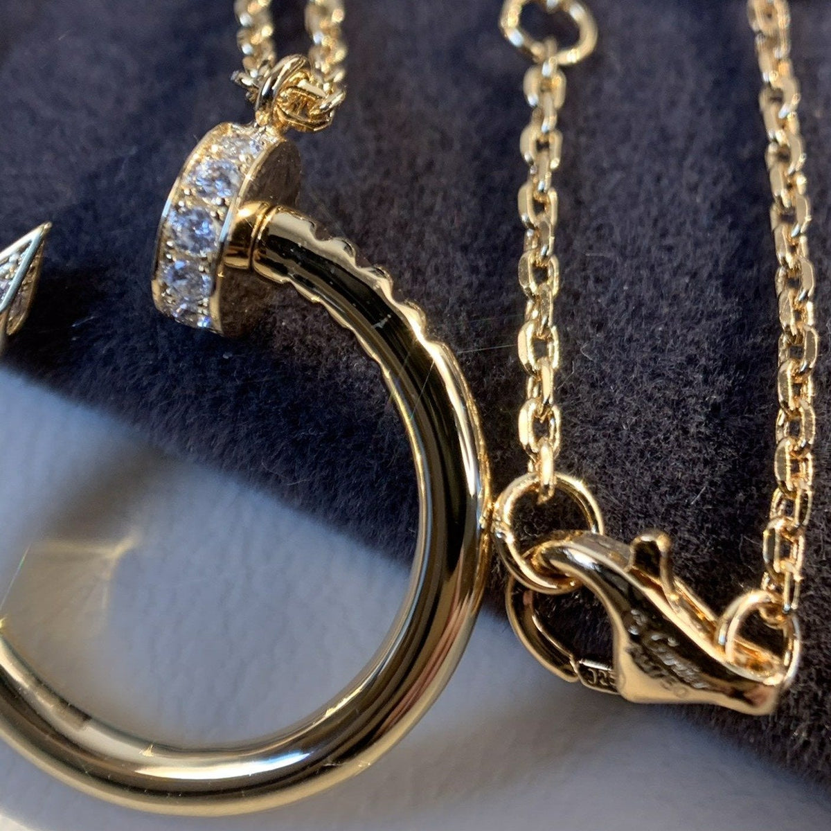 ¡®AuraJewelry¡¯JUSTE NECKLACE PINK GOLD