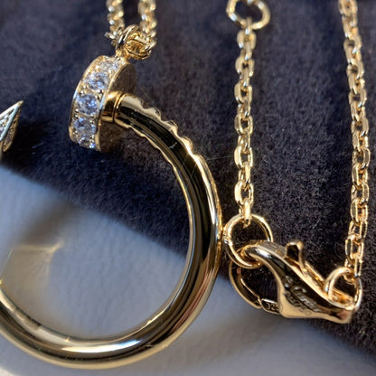 ¡®AuraJewelry¡¯JUSTE NECKLACE PINK GOLD