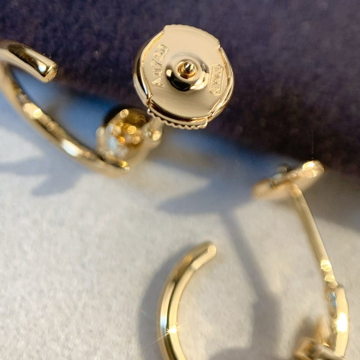 ¡®AuraJewelry¡¯JUSTE EARRINGS PINK GOLD