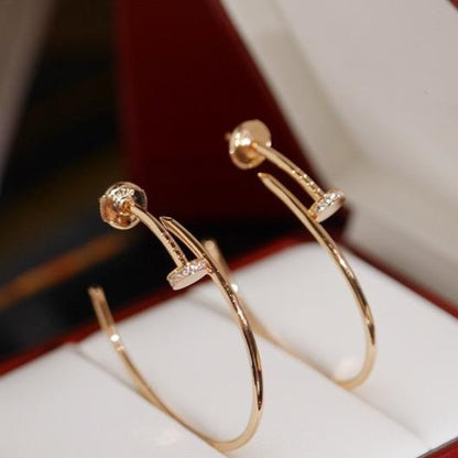 ¡®AuraJewelry¡¯JUSTE EARRINGS DIAMONDS 1.8MM