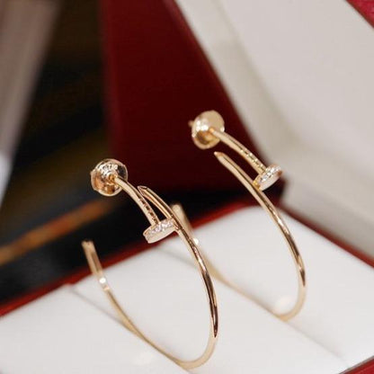 ¡®AuraJewelry¡¯JUSTE EARRINGS DIAMONDS 1.8MM