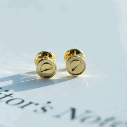 ¡®AuraJewelry¡¯LOVE EARRINGS GOLD 10MM