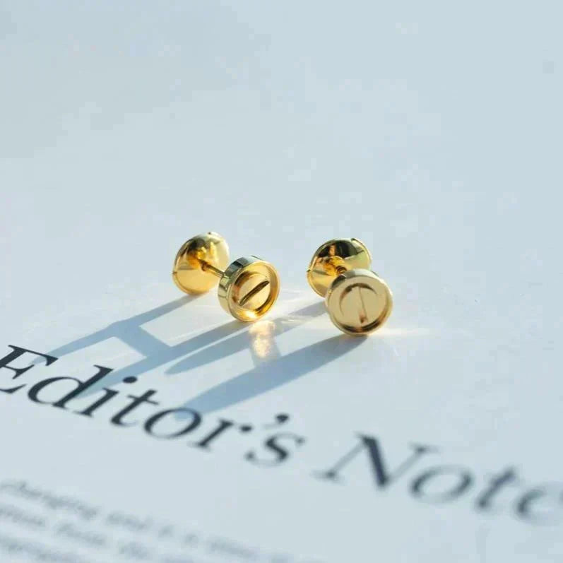 ¡®AuraJewelry¡¯LOVE EARRINGS GOLD 10MM