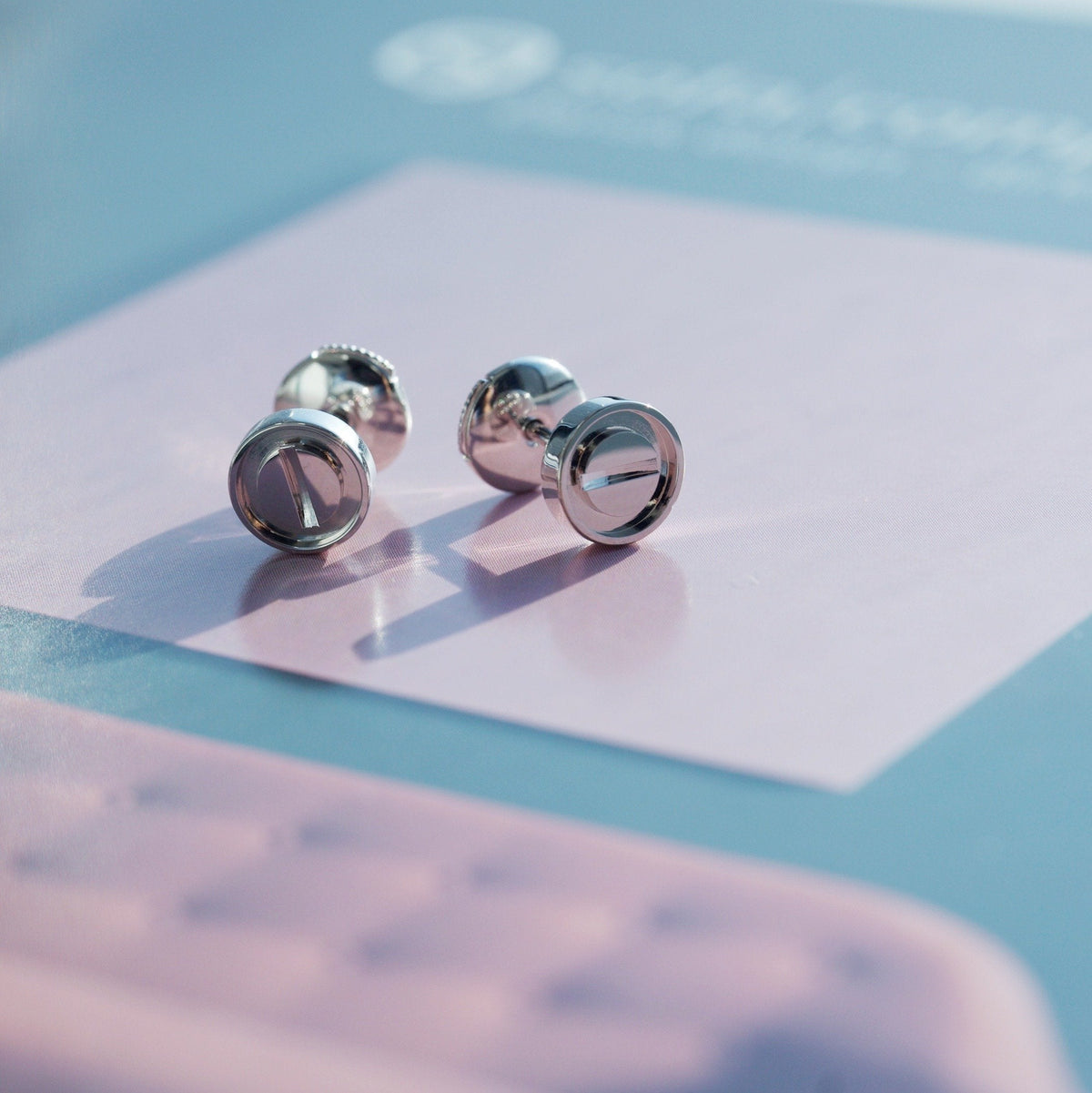 ¡®AuraJewelry¡¯LOVE EARRINGS SILVER 10MM