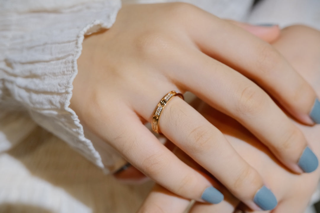 ¡®AuraJewelry¡¯LOVE RING 2.65MM DIAMOND