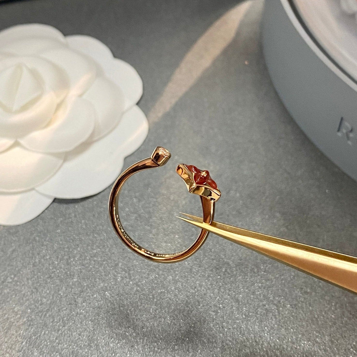 ¡®AuraJewelry¡¯STAR 1 DIAMOND OPEN RING
