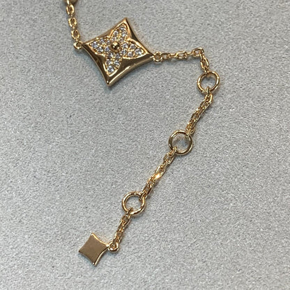 ¡®AuraJewelry¡¯STAR AND SUN 4 MOTIFS GOLD DIAMONDS BRACELET