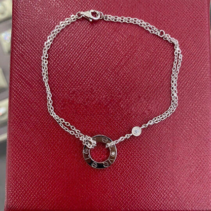 ¡®AuraJewelry¡¯LOVE BRACELET 2 DIAMOND