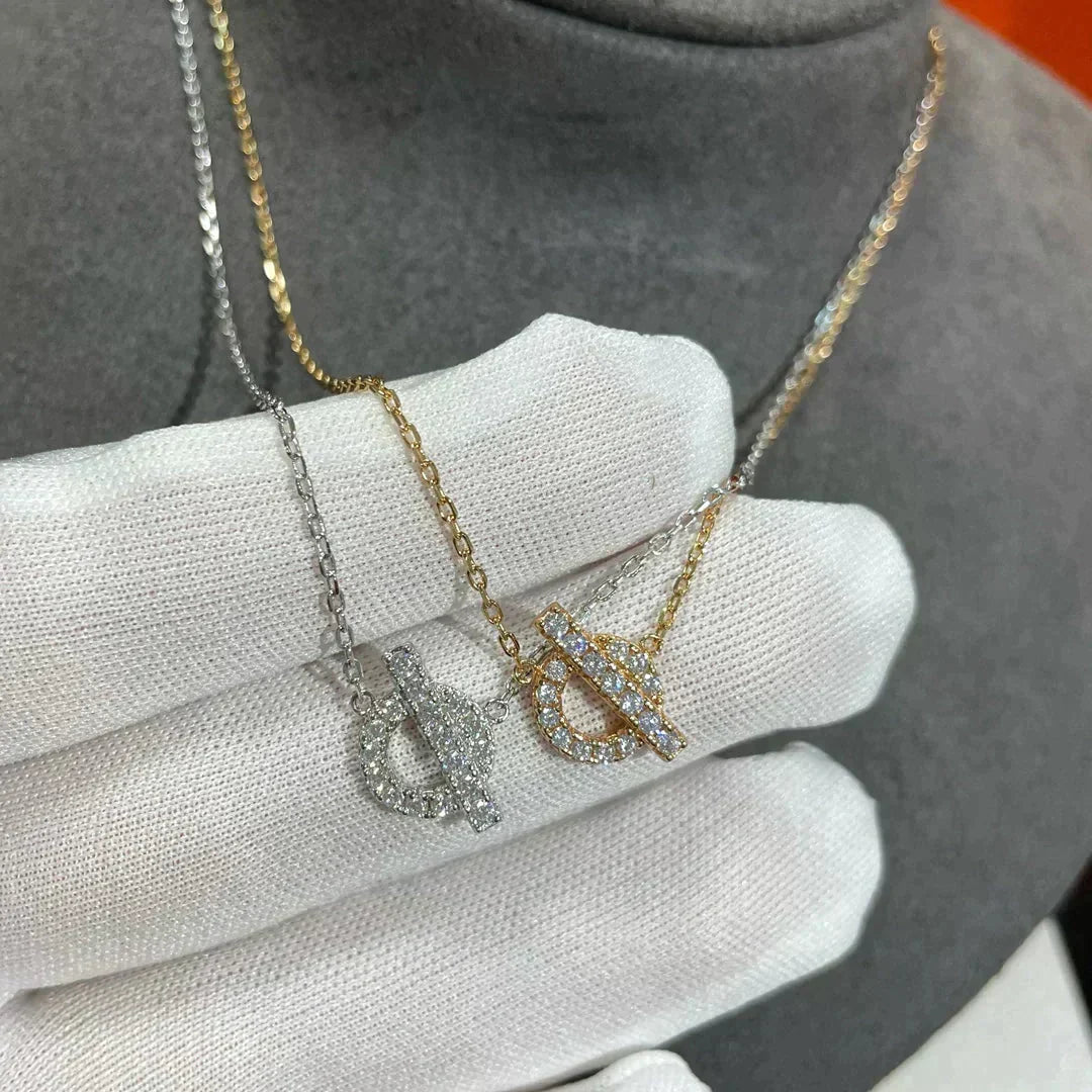 ¡®AuraJewelry¡¯ECHAPEE NECKLACE DIAMOND