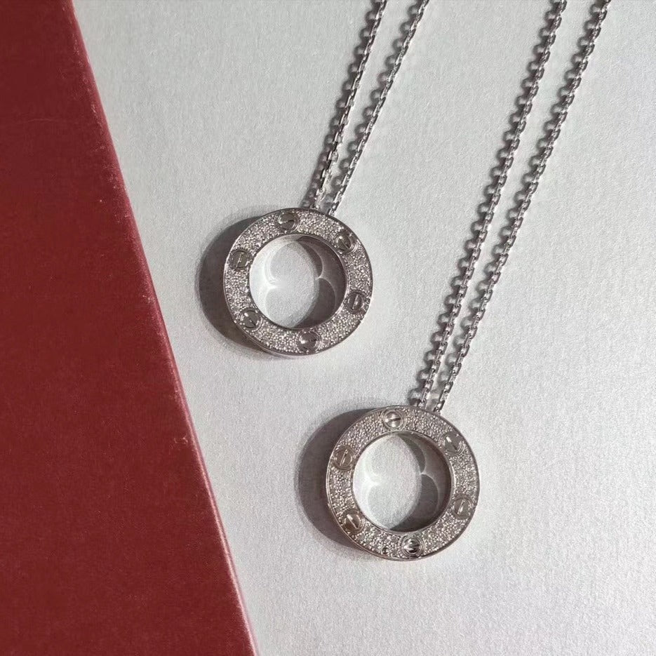¡®AuraJewelry¡¯LOVE NECKLACE ADJUSTABLE SILVER