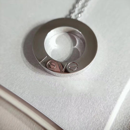 ¡®AuraJewelry¡¯LOVE NECKLACE ADJUSTABLE SILVER
