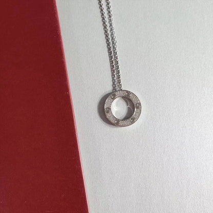 ¡®AuraJewelry¡¯LOVE NECKLACE ADJUSTABLE SILVER
