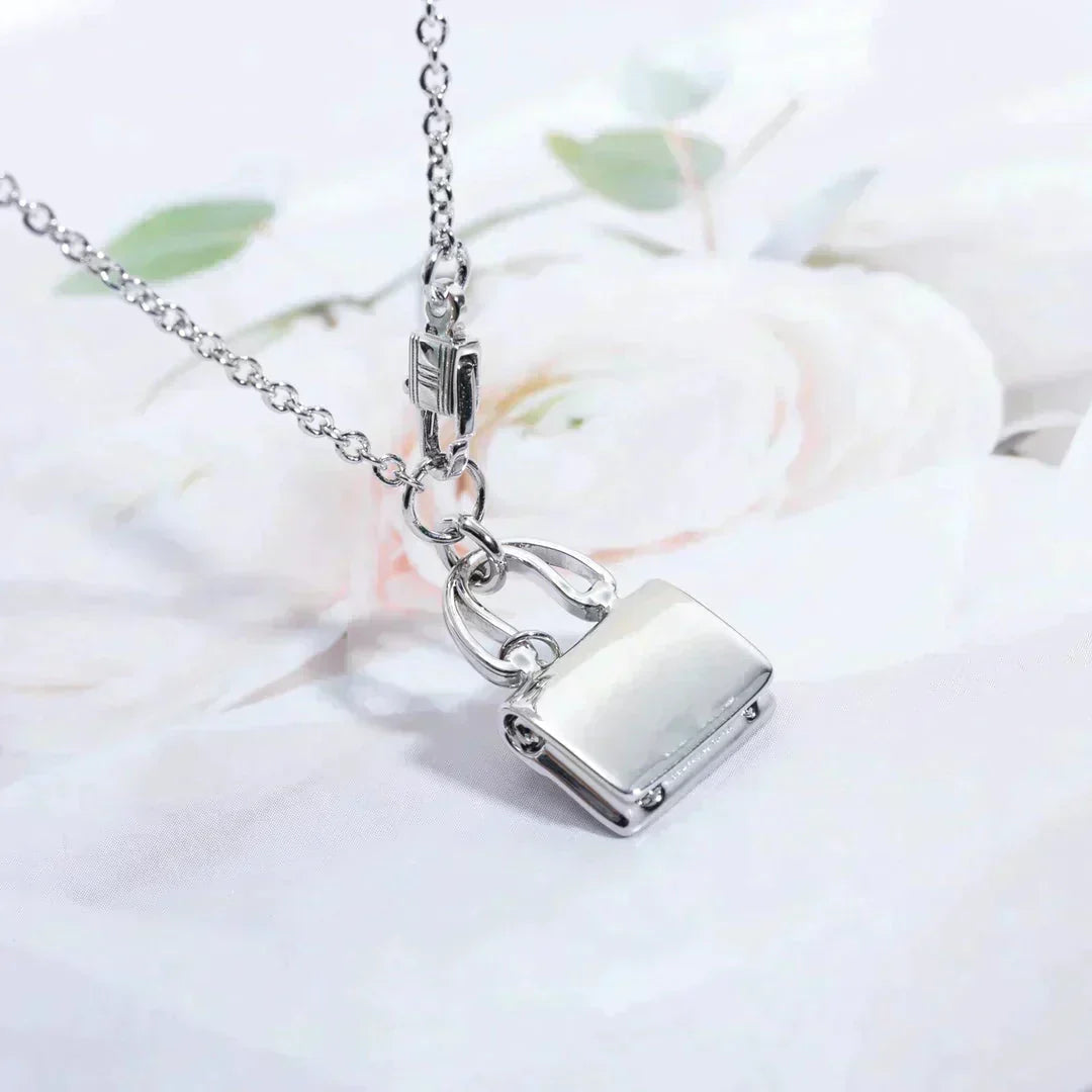 ¡®AuraJewelry¡¯AMULETTE PEDANT SILVER NECKLACE