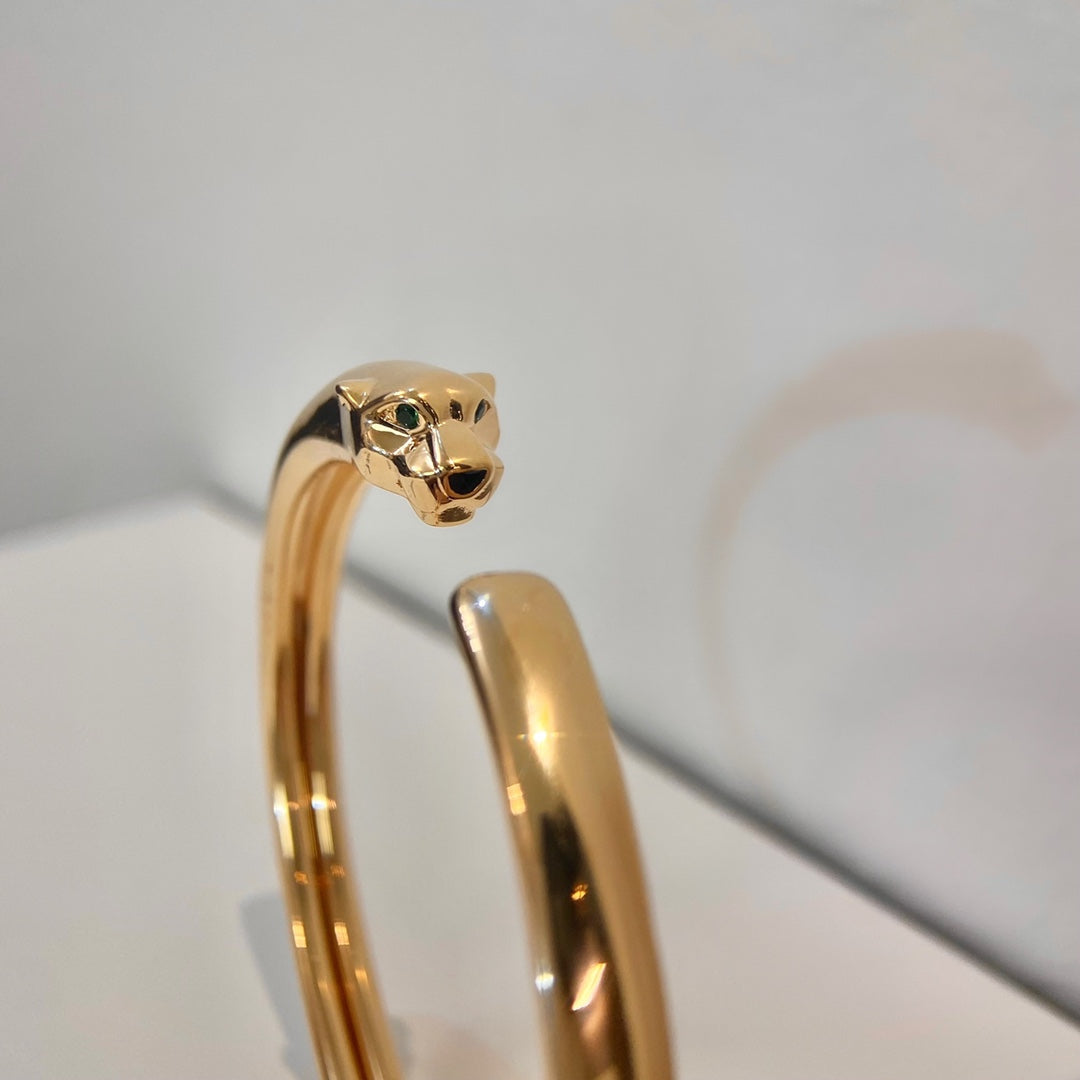 ¡®AuraJewelry¡¯PANTHERE GOLD OPEN BRACELET