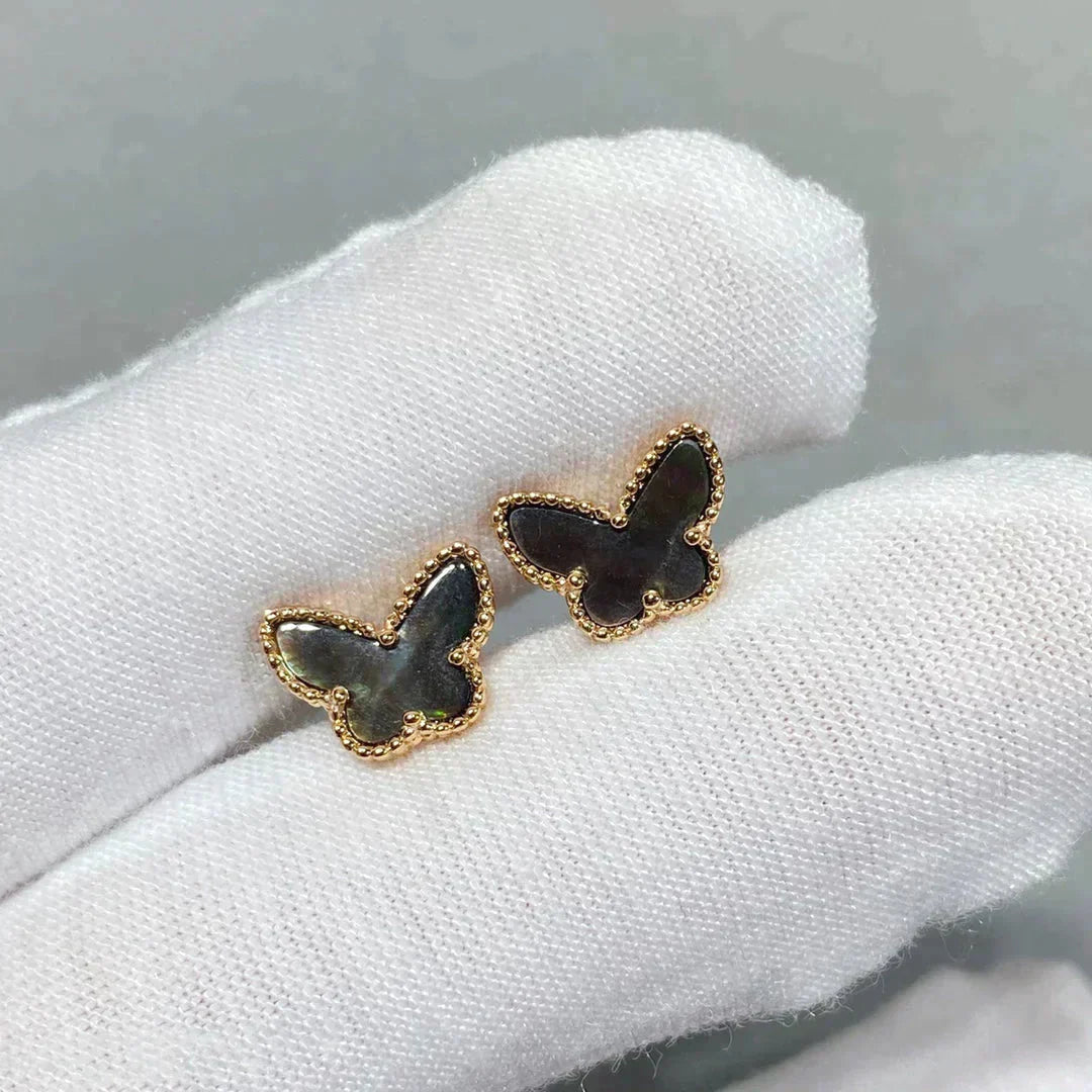 ¡®AuraJewelry¡¯BUTTERFLY DARK MOP  EARRINGS