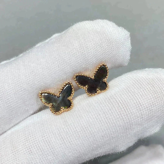 ¡®AuraJewelry¡¯BUTTERFLY DARK MOP  EARRINGS