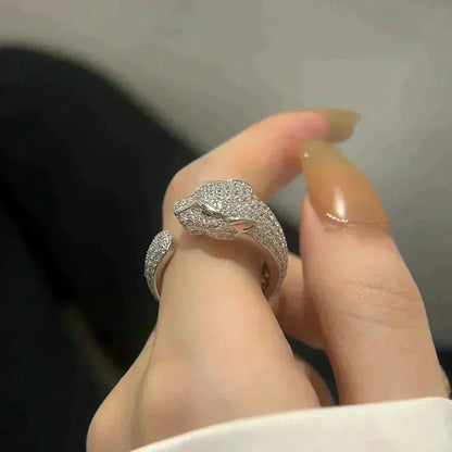 ¡®AuraJewelry¡¯PANTHERE 5.5MM ALL DIAMOND RING