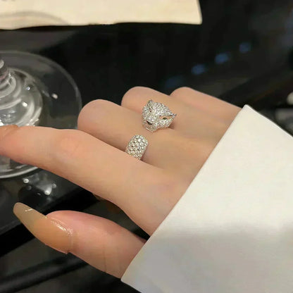 ¡®AuraJewelry¡¯PANTHERE 5.5MM ALL DIAMOND RING