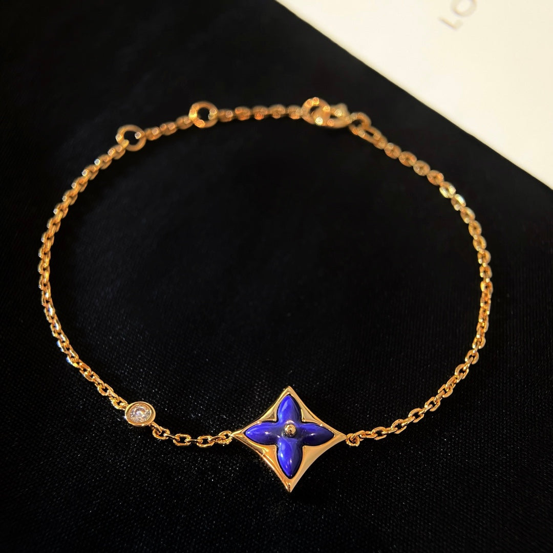 ¡®AuraJewelry¡¯COLOR STAR PINK GOLD DIAMOND BRACELET