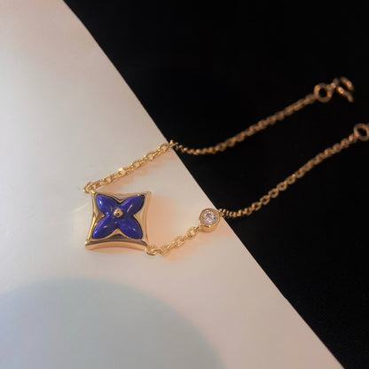 ¡®AuraJewelry¡¯COLOR STAR PINK GOLD DIAMOND BRACELET