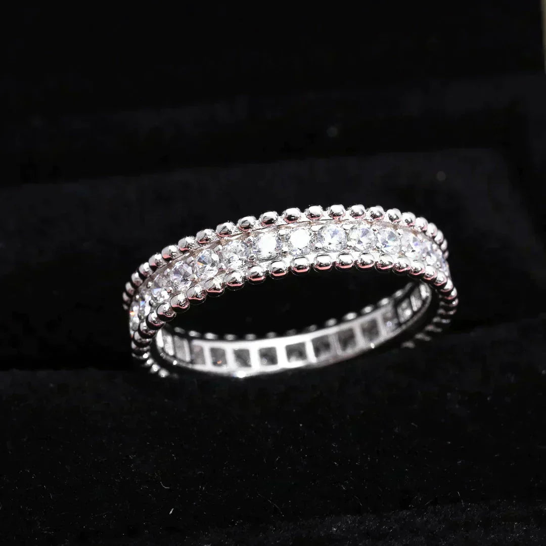 ¡®AuraJewelry¡¯PERLEE DIAMOND SILVER RING