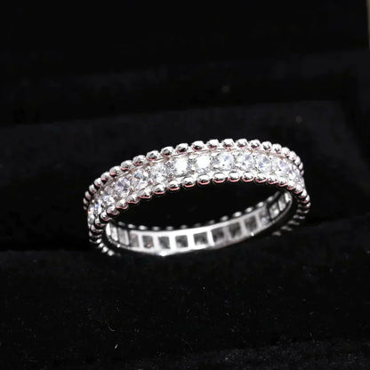 ¡®AuraJewelry¡¯PERLEE DIAMOND SILVER RING