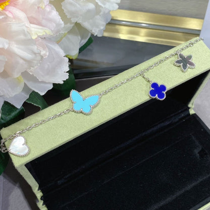 ¡®AuraJewelry¡¯LUCKY SPRING SILVER BRACELET 4 MOTIF