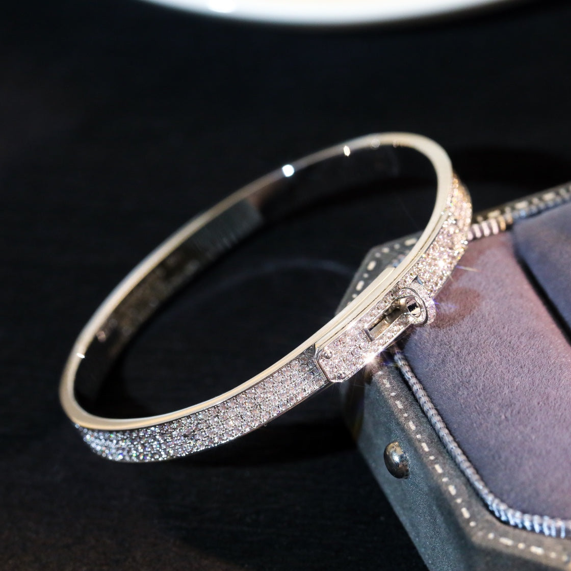 ¡®AuraJewelry¡¯KELLY BRACELET DIAMOND PAVED