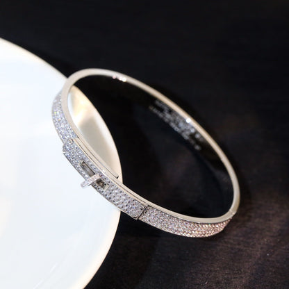 ¡®AuraJewelry¡¯KELLY BRACELET DIAMOND PAVED