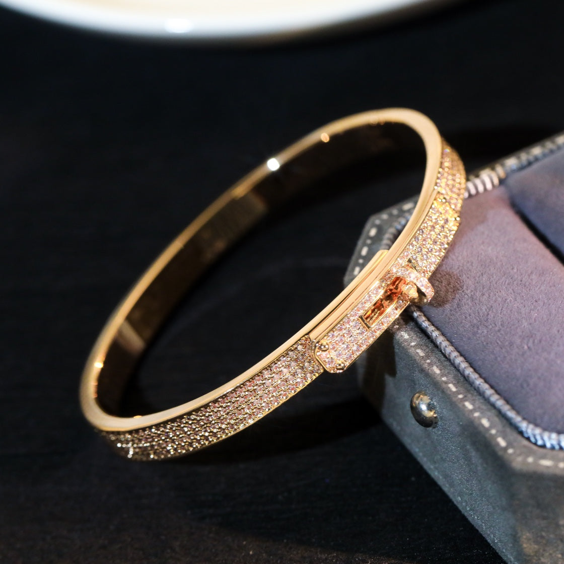 ¡®AuraJewelry¡¯KELLY BRACELET DIAMOND PAVED