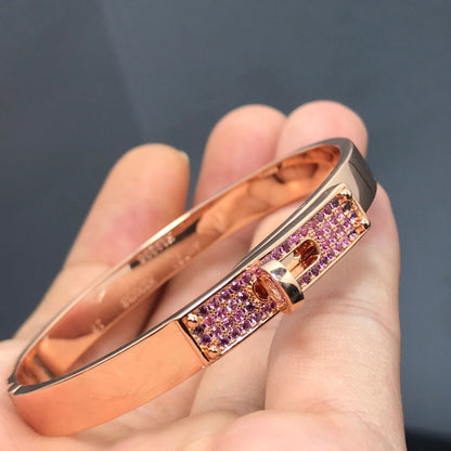 ¡®AuraJewelry¡¯KELLY BRACELET PINK DIAMOND