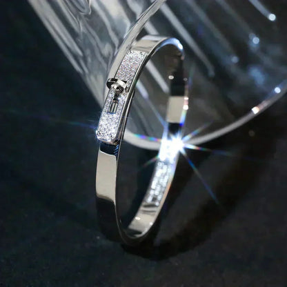 ¡®AuraJewelry¡¯KELLY SILVER DIAMOND BRACELET