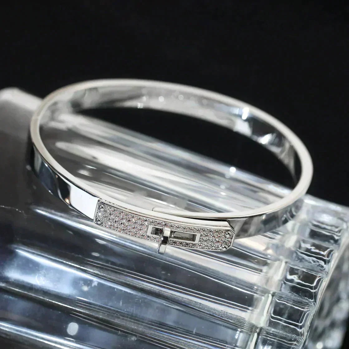 ¡®AuraJewelry¡¯KELLY SILVER DIAMOND BRACELET