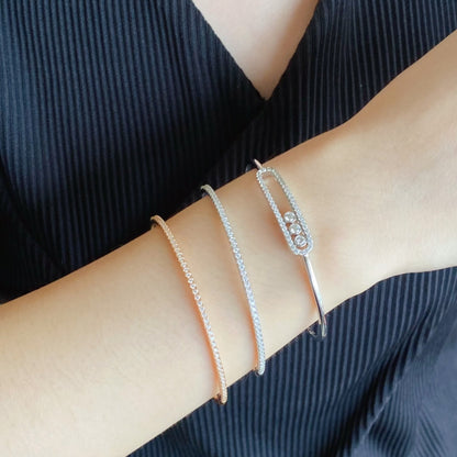 ¡®AuraJewelry¡¯MINI DIAMOND TENNIS BRACELET