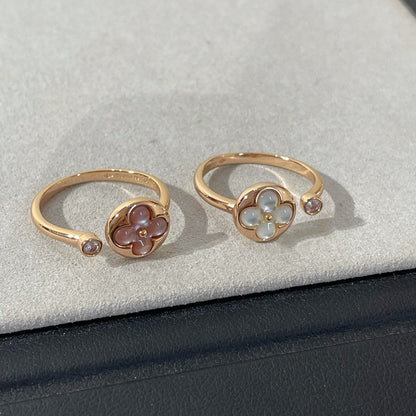 ¡®AuraJewelry¡¯SUN 1 DIAMOND PINK MOP RING
