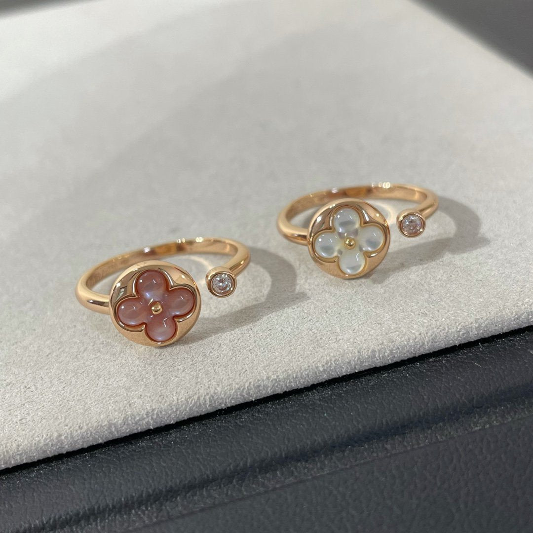 ¡®AuraJewelry¡¯SUN 1 DIAMOND PINK MOP RING