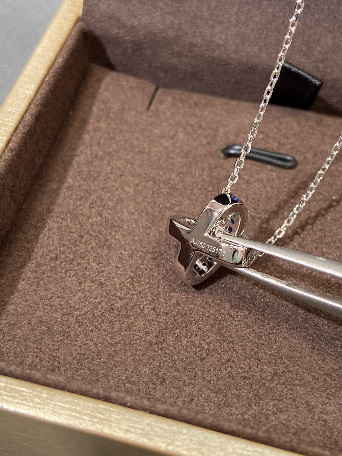 ¡®AuraJewelry¡¯LIENS DIAMOND SILVER NECKLACE