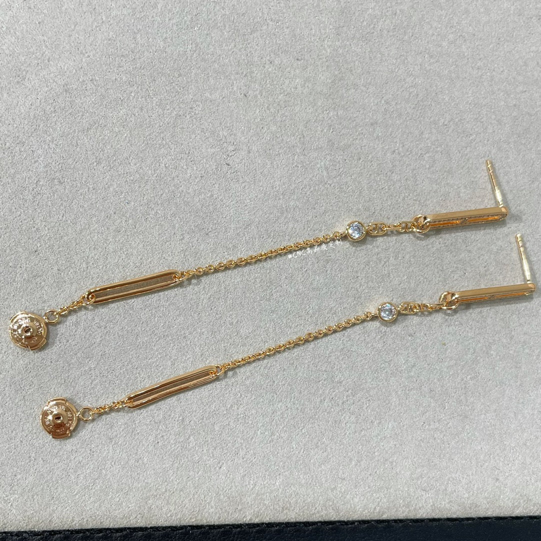 ¡®AuraJewelry¡¯CHAINE CHAOS DIAMOND DROP EARRINGS