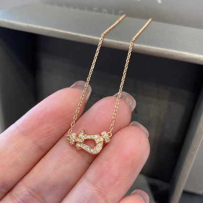 ¡®AuraJewelry¡¯FORCE 10 DIAMOND PINK GOLD NECKLACE MINI MODEL