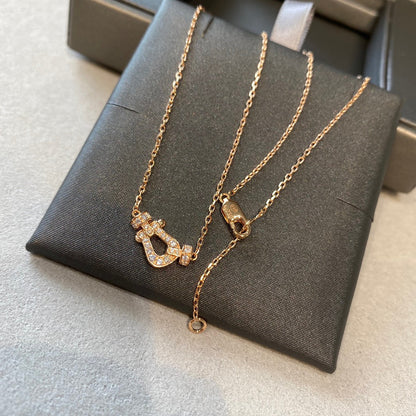 ¡®AuraJewelry¡¯FORCE 10 DIAMOND PINK GOLD NECKLACE MINI MODEL