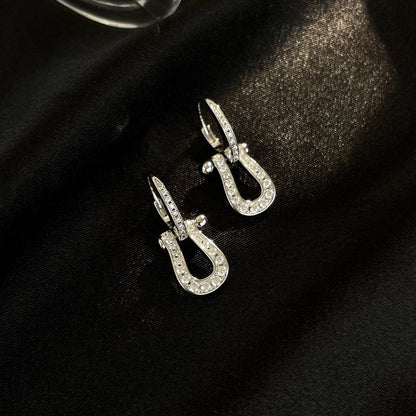 ¡®AuraJewelry¡¯FORCE 10 FULL DIAMOND DROP EARRINGS MEDIUM MODEL