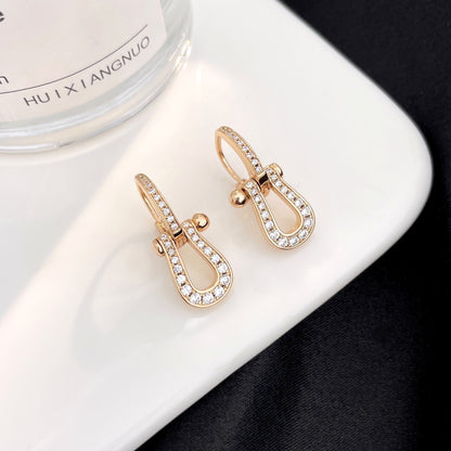 ¡®AuraJewelry¡¯FORCE 10 FULL DIAMOND DROP EARRINGS MEDIUM MODEL